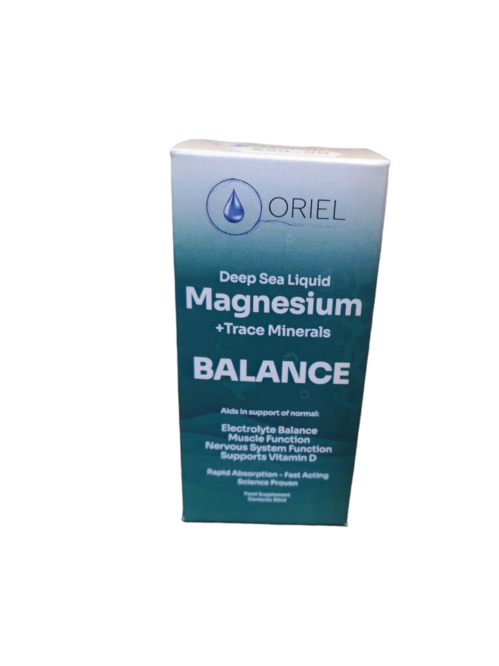 Oriel Deep Sea Liquid Magnesium + Trace Minerals BALANCE Healthy Living