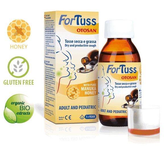 Otosan ForTuss Cough Syrup - HealthyLiving.ie