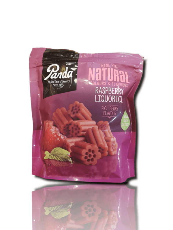 Panda Raspberry Liquorice 200g - Healthy Living