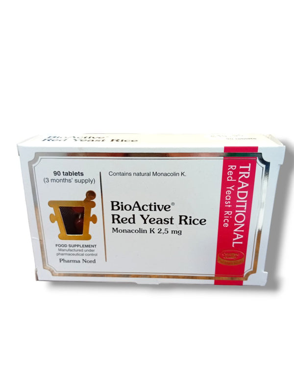 Pharma Nord Bioactive Red Rice Yeast Monacolin K 2,5mg - Healthy Living