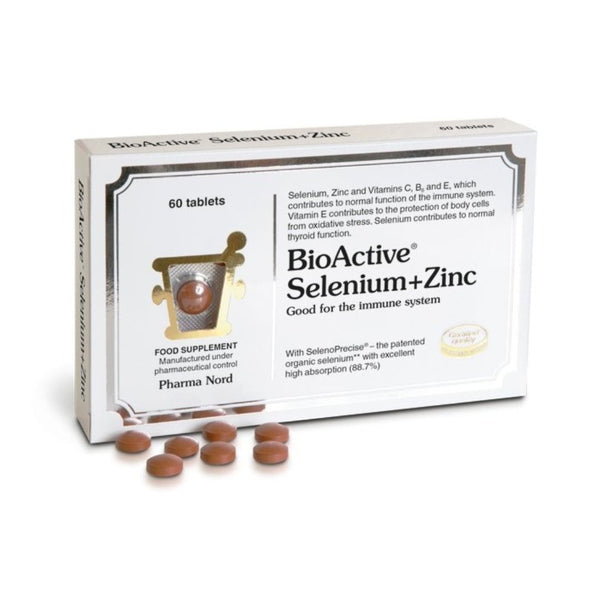Pharmanord Selenium & Zinc Tablets - Healthy Living