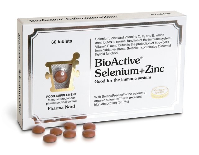 Pharmanord Selenium & Zinc Tablets - HealthyLiving.ie