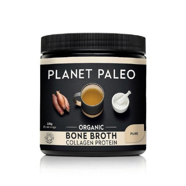 Planet Paleo Organic Bone Broth Collagen Protein 225g - Healthy Living
