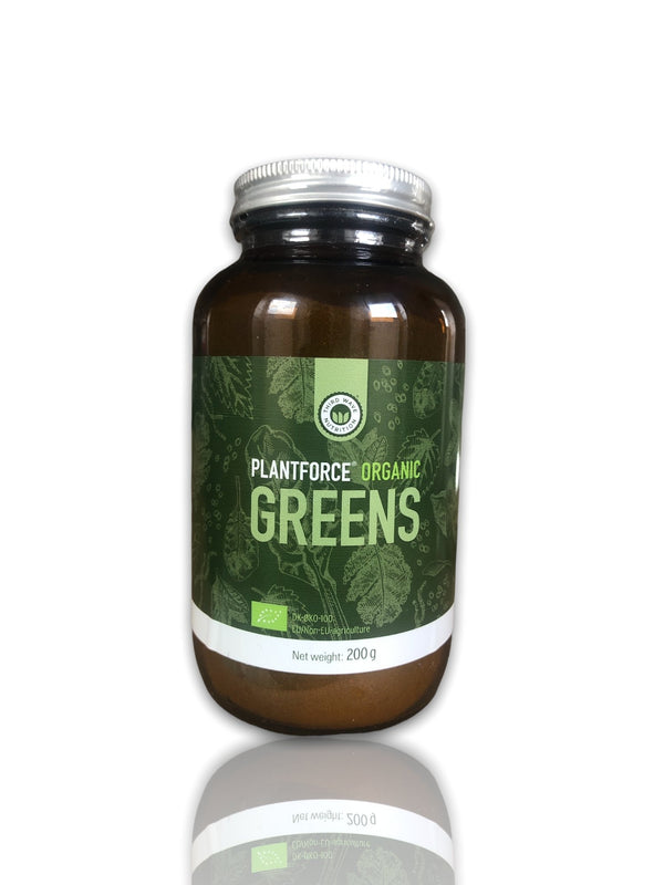 Plantforce Organic Greens 200g - HealthyLiving.ie