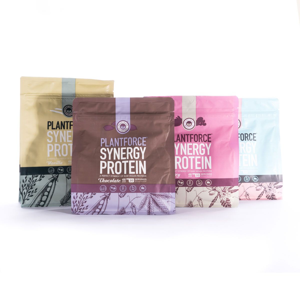 Plantforce Synergy Protein 400g - HealthyLiving.ie