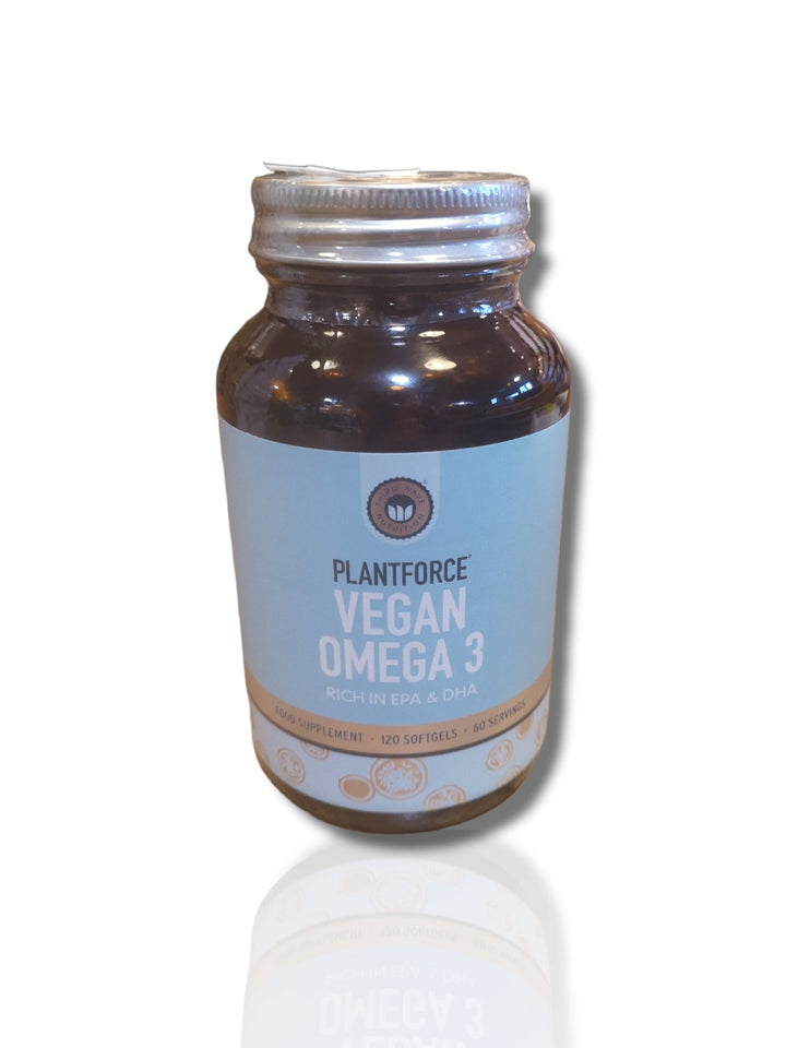 Plantforce Vegan Omega 3 (120softgel) - HealthyLiving.ie