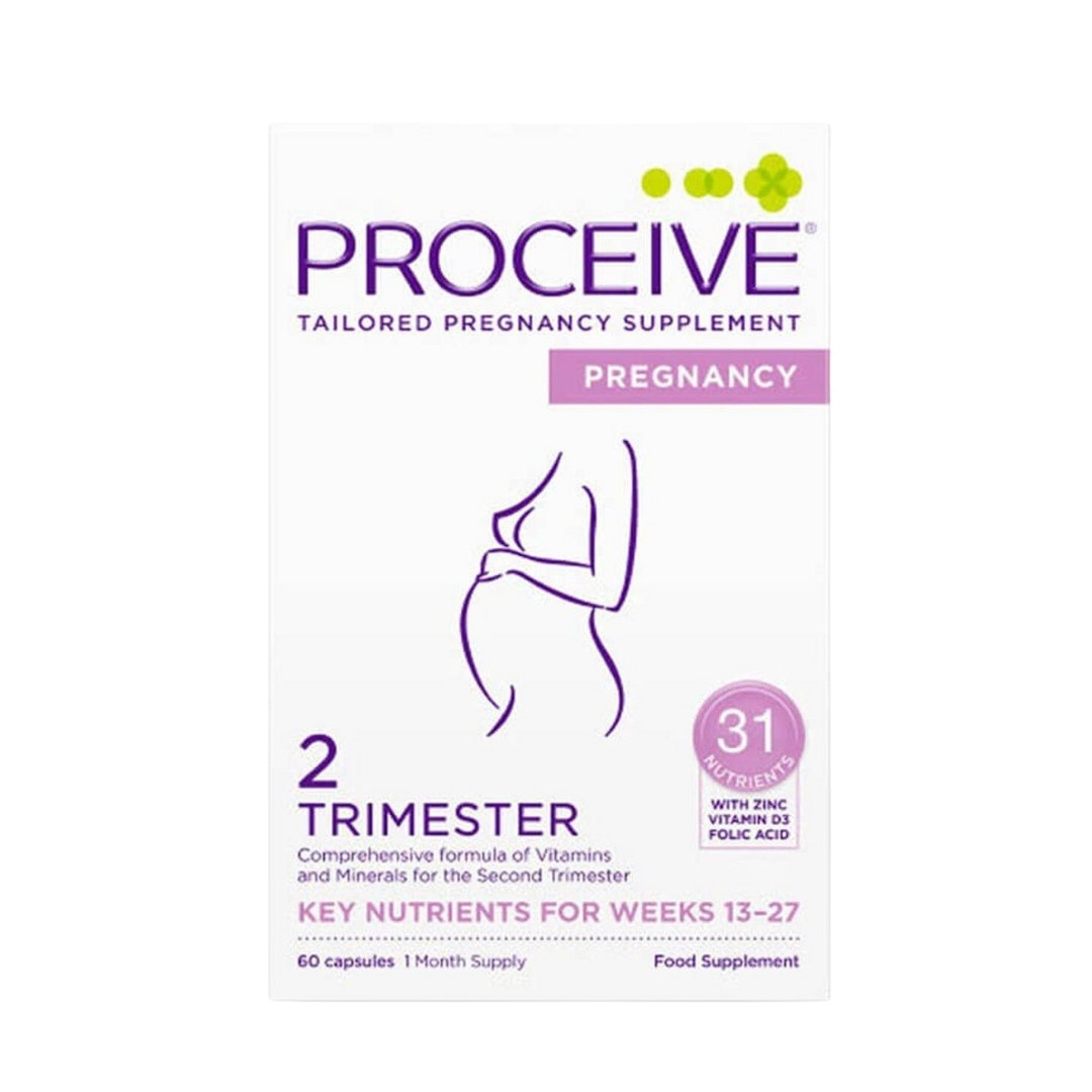Proceive Pregnancy Second Trimester 60 Capsules - Healthy Living