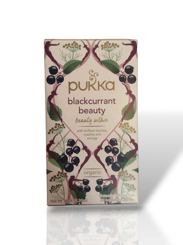 Pukka Blackcurrant Beauty 20 tea bags - Healthy Living