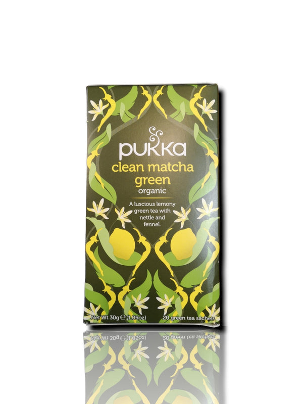 Pukka Clean Matcha Green Tea - HealthyLiving.ie
