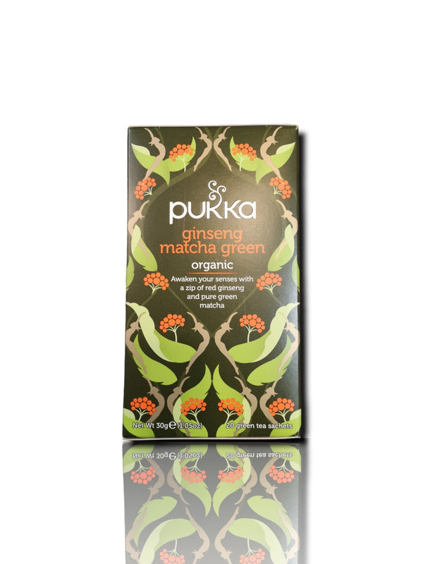 Pukka Ginseng Matcha Green Tea - HealthyLiving.ie