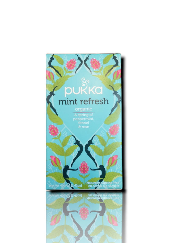 Pukka Mint Refresh Tea - HealthyLiving.ie