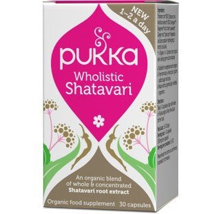 Pukka Wholistic Shatavari 30caps - HealthyLiving.ie