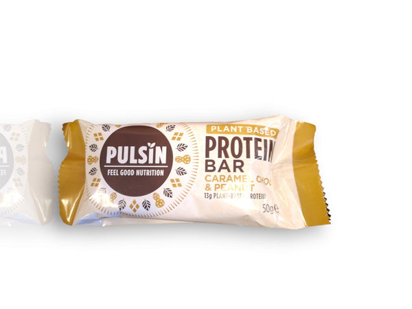 Pulsin Protein Bar Caramel Choc & Peanut - Healthy Living