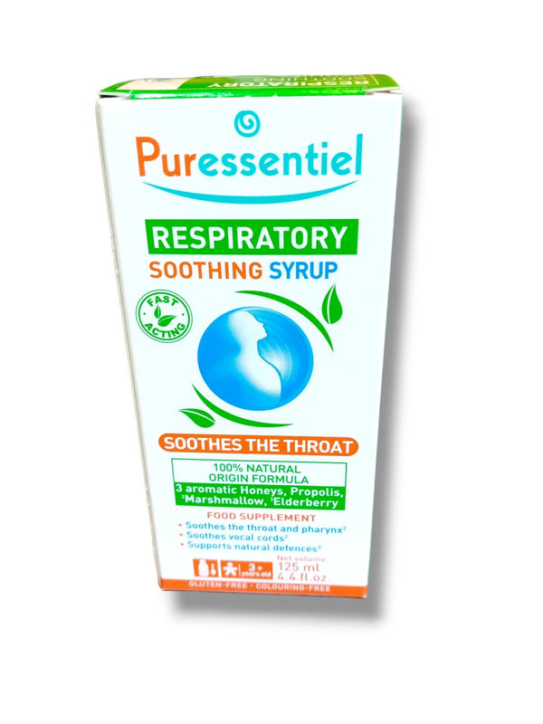Puressentiel Respiratory Soothing Syrup 125ml - Healthy Living