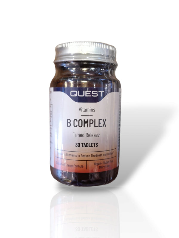 Quest B Complex 30 Tablets Timed Release - Healthy Living
