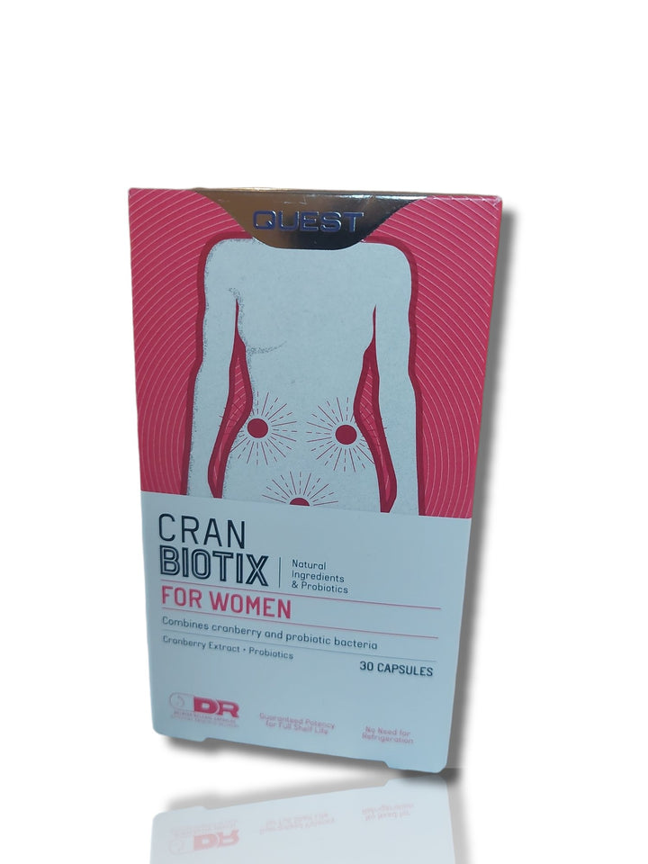 Quest Cranbiotix For Women 30caps - HealthyLiving.ie