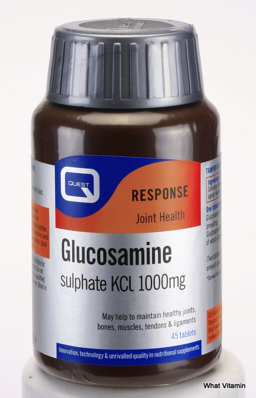 Quest Glucosamine Sulphate KCL 1000mg - HealthyLiving.ie