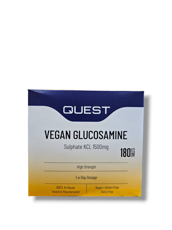 Quest Vegan Glucosamine 1500mg 180 capsules - Healthy Living