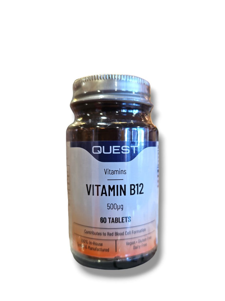 Quest Vitamin B12 500ug 60 tablets - Healthy Living