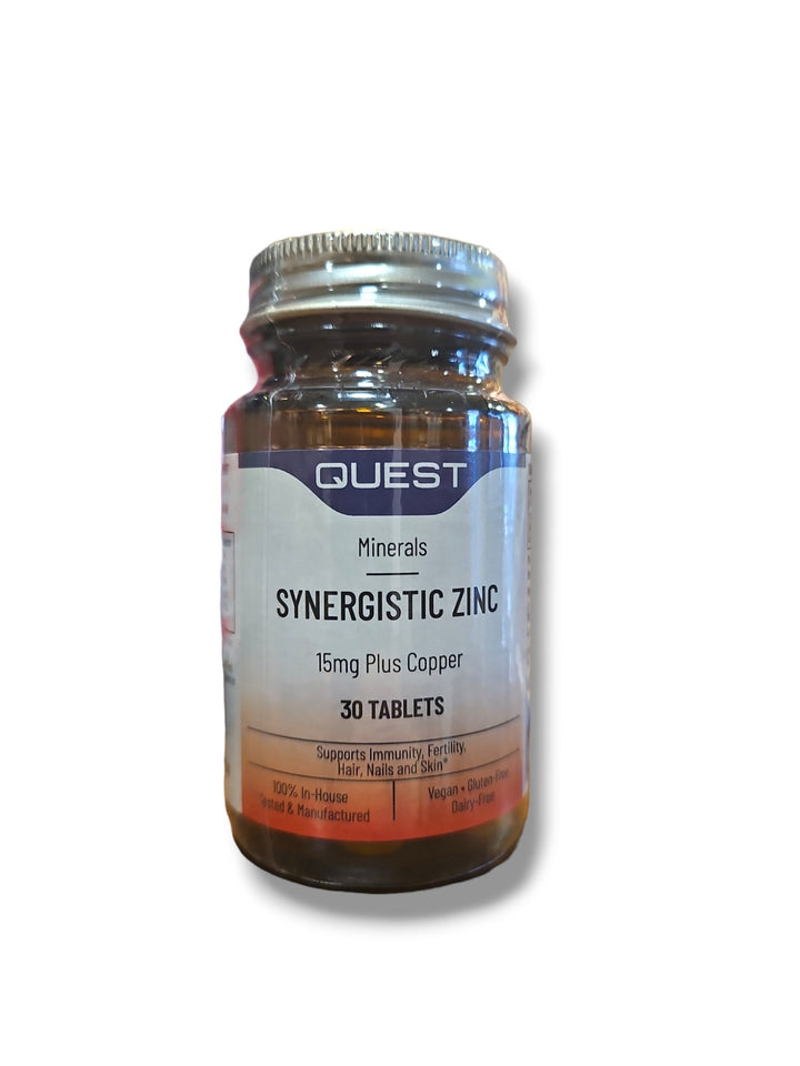 Quest Zinc with Copper 15mg - Healthy Living