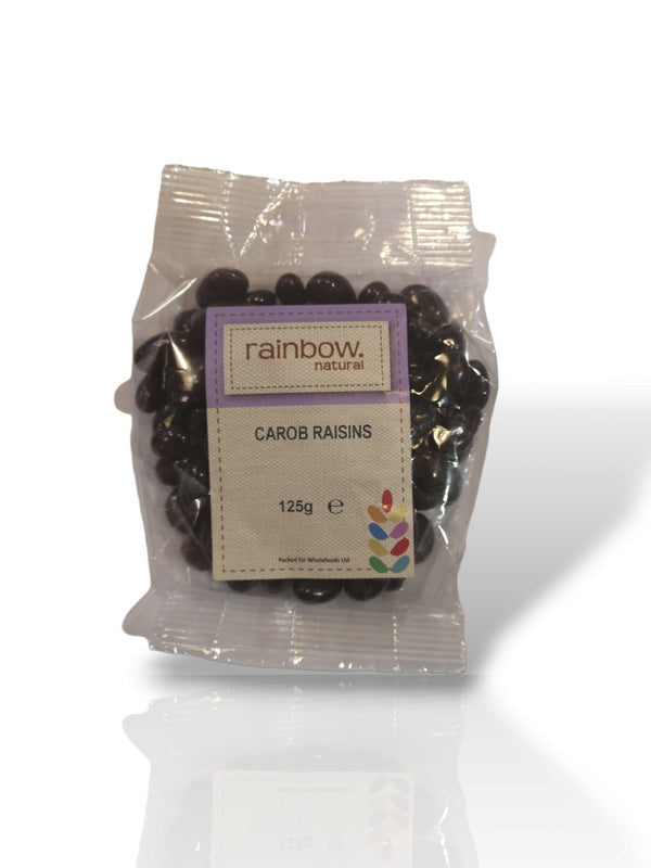 Rainbow Natural Carob Raisins 125g - Healthy Living