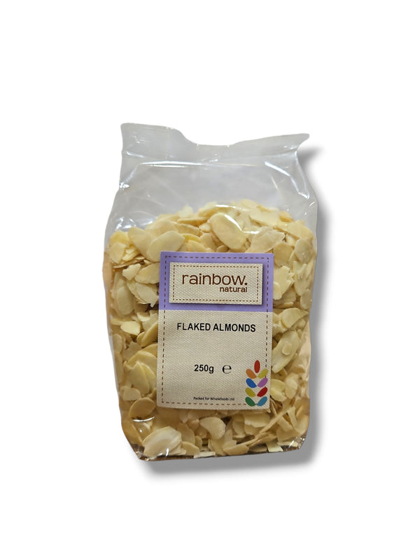Rainbow Natural Flaked Almonds - Healthy Living
