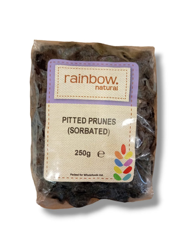 Rainbow Natural Pitted Prunes (Sorbated) 250g - Healthy Living