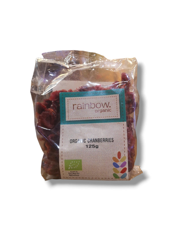 Rainbow Organic Cranberries 125g - Healthy Living