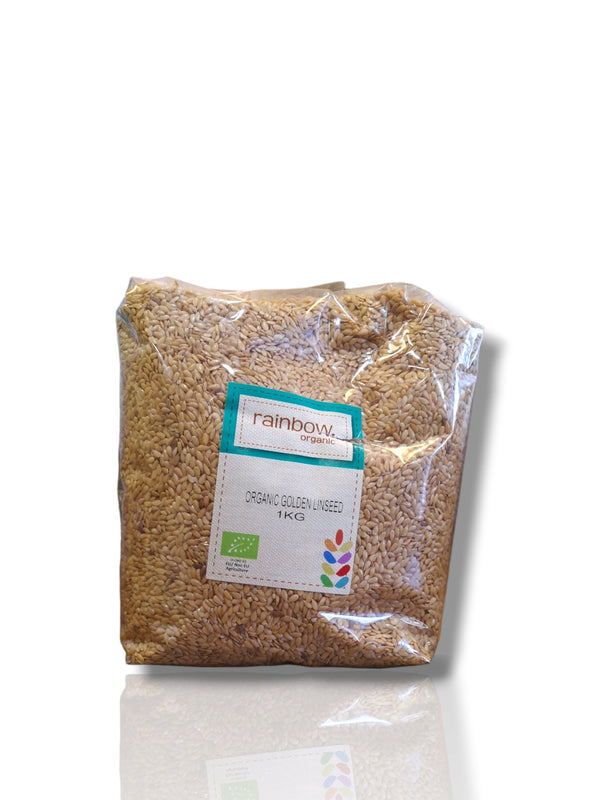 Rainbow Organic Golden Linseeds 1kg - Healthy Living