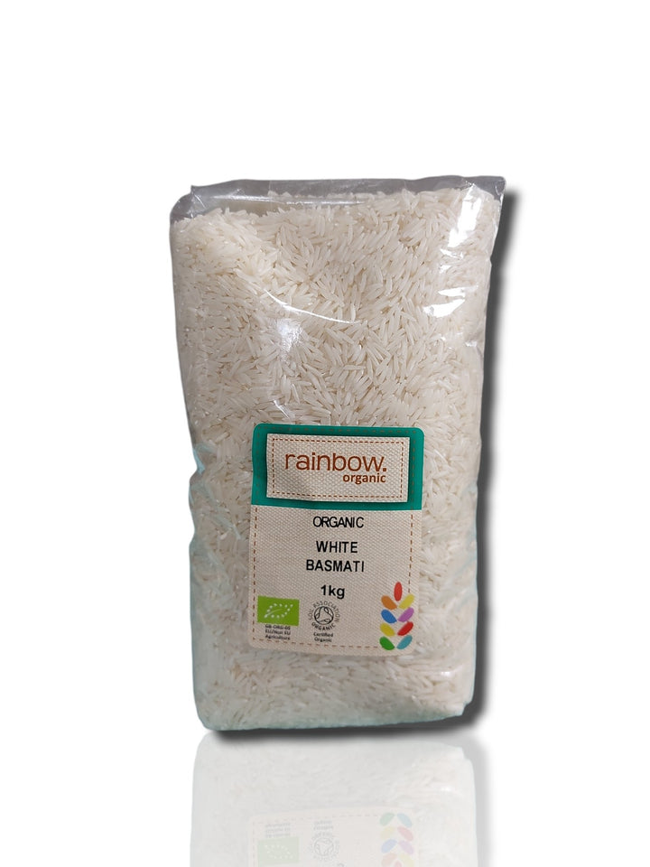 Rainbow Organic White Basmati Rice 1kg - HealthyLiving.ie