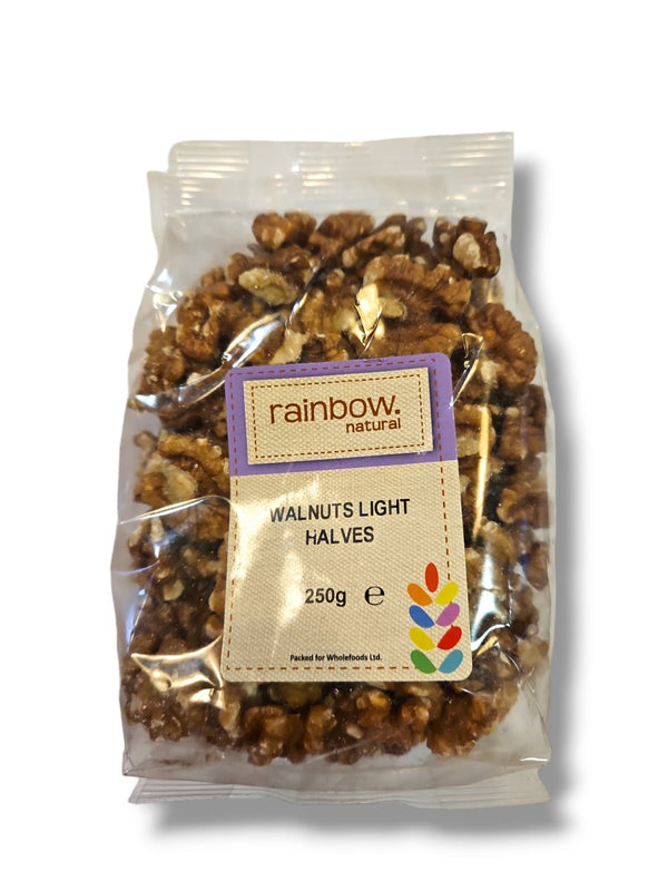 Rainbow Walnuts Light Halves 250g - Healthy Living