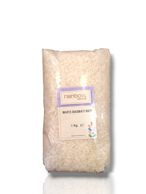 Rainbow White Basmati Rice 1kg - Healthy Living