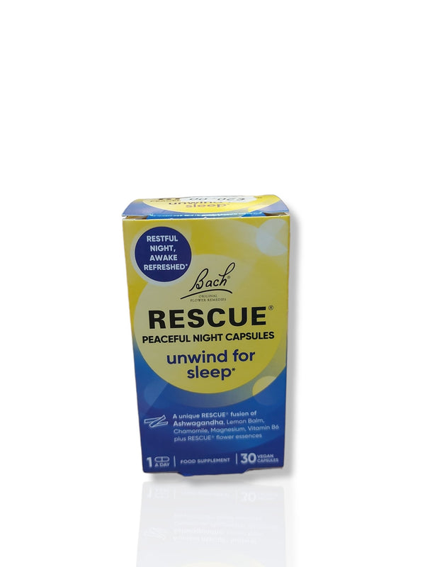 Rescue Peaceful Night Capsules 30caps - HealthyLiving.ie