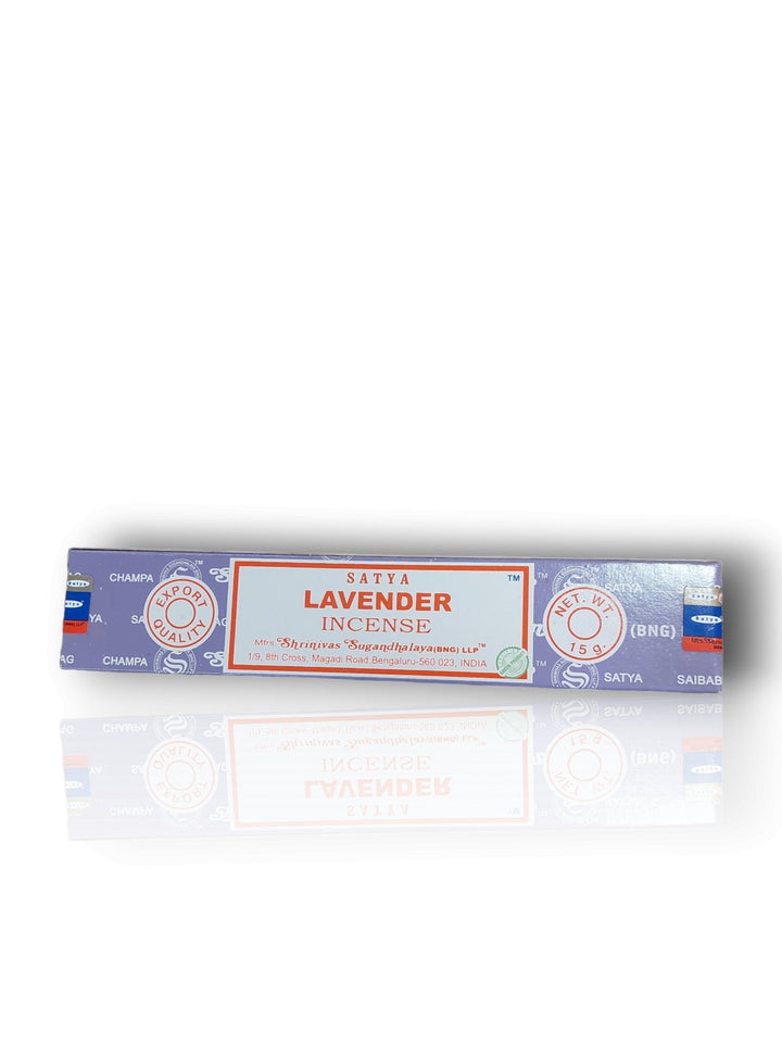 Satya Lavender Incense Sticks - Healthy Living