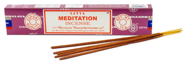 Satya Meditation Incense Sticks - HealthyLiving.ie
