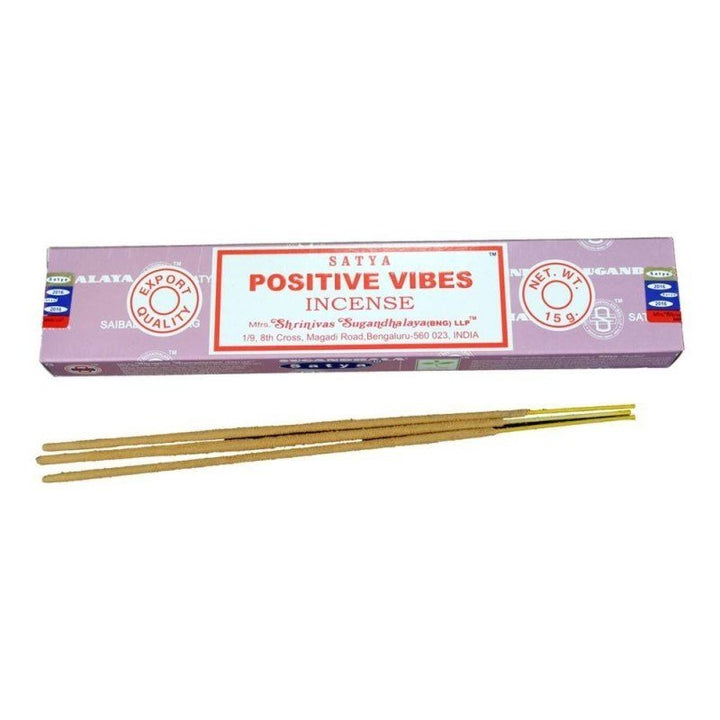 Satya Positive Vibes Incense Sticks - HealthyLiving.ie