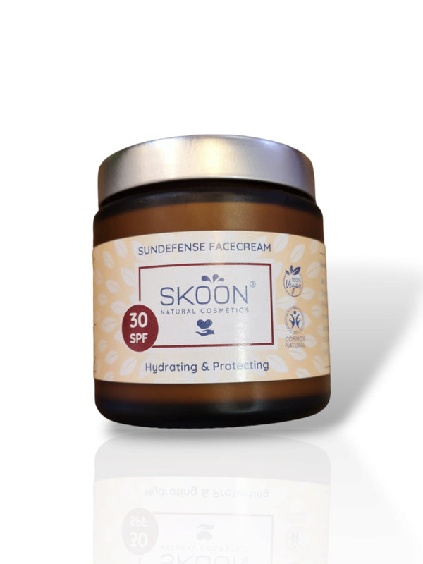 Skoon Sun Defense Face Cream Hydrating & Protecting 90ml 30SPF - Healthy Living