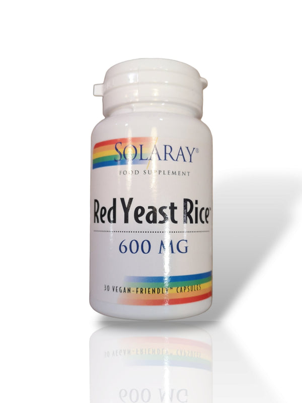 Solaray Red Yeast Rice 600mg - Healthy Living