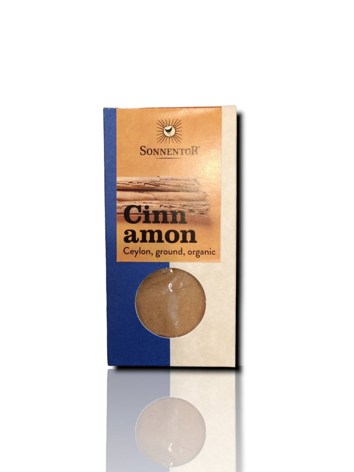 Sonnentor Organic Ground Celyon Cinnamon 40g - HealthyLiving.ie