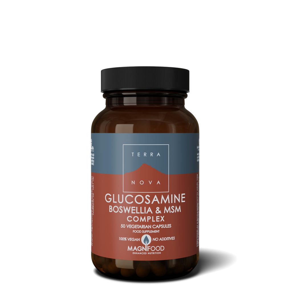 Terra Nova Glucosamine, Boswellia & MSM Complex  50caps