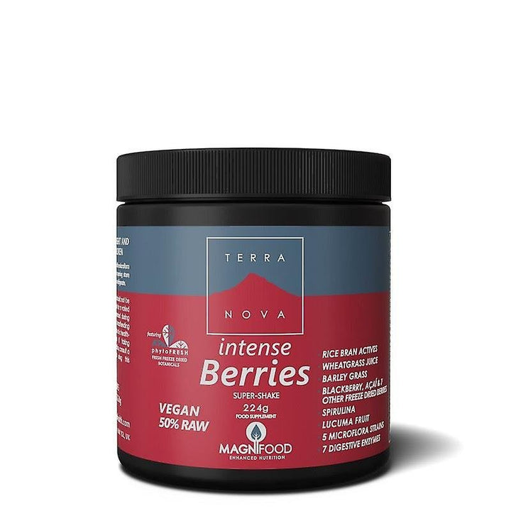 Terra Nova Magnifood Intense Berries Super Shake 224g - Healthy Living