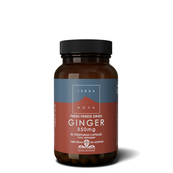 Terranova Ginger 350mg 50caps - Healthy Living