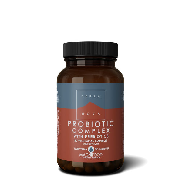 Terranova Probiotic Complex w/Prebiotics Veg Caps - Healthy Living