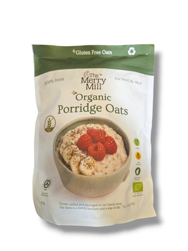 The Merry Mill Gluten Free Organic Oats 450g - Healthy Living