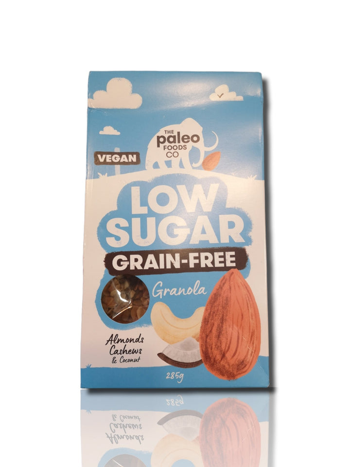 The Paleo Foods co. Low Sugar Grain Free Granola 285gm - HealthyLiving.ie