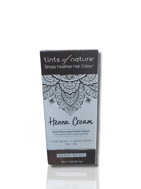 Tints Of Nature Henna Cream Dark Brown 70ml - HealthyLiving.ie