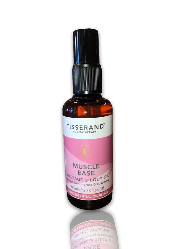 Tisserand Muscle Ease Massage Oil 100ml - HealthyLiving.ie