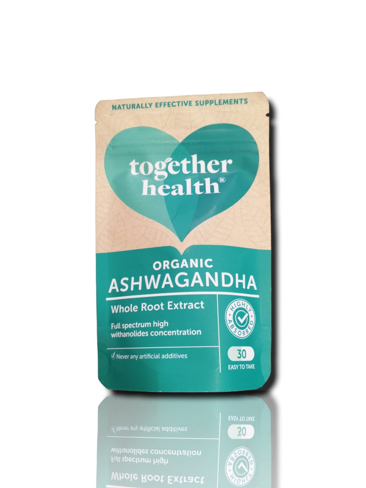 Together Ashwagandha Full Spectrum Extract From Whole Organic Root - Healthy Living