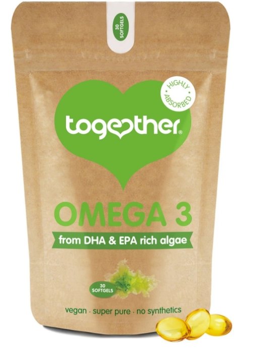 Together Omega 3 From DHA & EPA Rich Algae - HealthyLiving.ie
