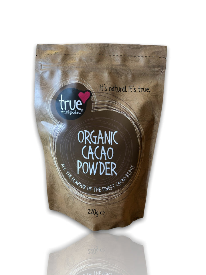 True Natural Goodness Cacao Powder 220g - HealthyLiving.ie